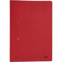 ELBA Spiral File Foolscap Red Manila 320 gsm Pack of 25