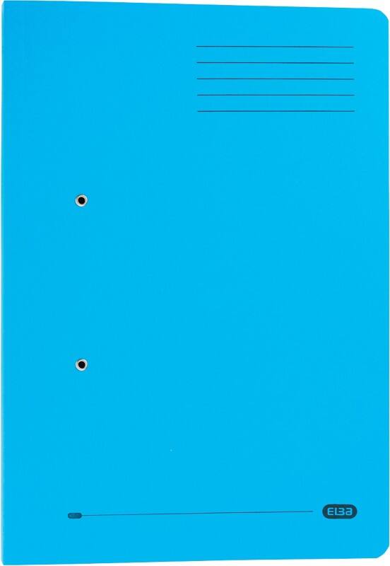 ELBA Spiral File Foolscap Blue Manila 320 gsm Pack of 25