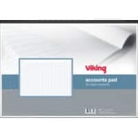 Viking Account Pads 16 Cash Columns A3 80 Pages