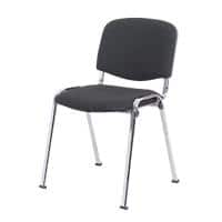 Niceday Stacking Chair 5815566 Black Pack of 4