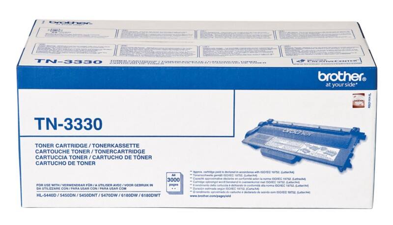Brother TN-3330 Original Toner Cartridge Black