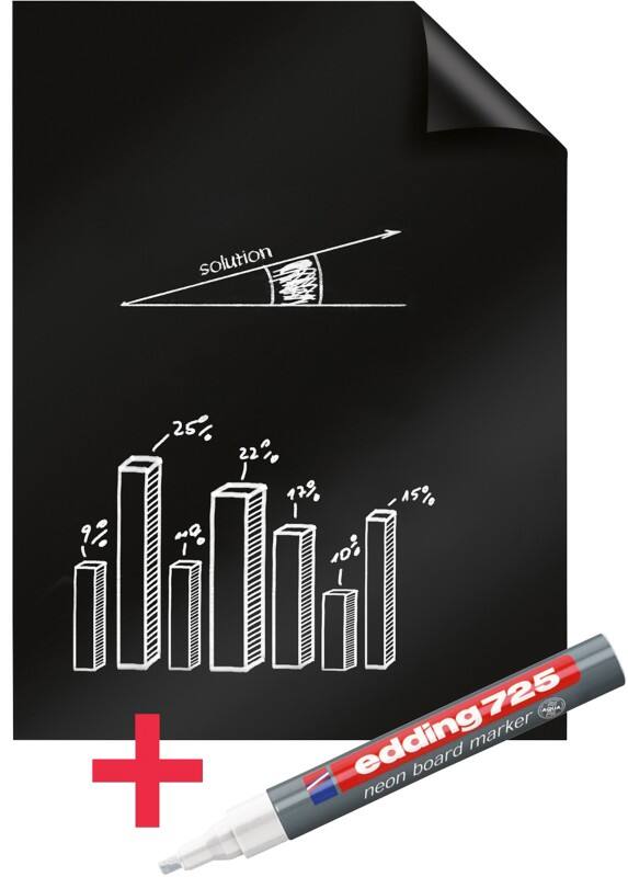 Legamaster Magic-Chart Whiteboard Foil Plain A1 25 Sheets