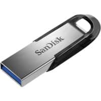 SanDisk USB 3.0 Flash Drive Ultra Flair 16 GB Black, Silver
