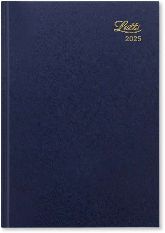 Letts Diary 2026 A5 Week to view Blue 20-T31XBL