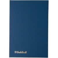 Guildhall Account Book 1053 Ruled 29.8 x 20.3 cm Hardback 160 Sheets Blue