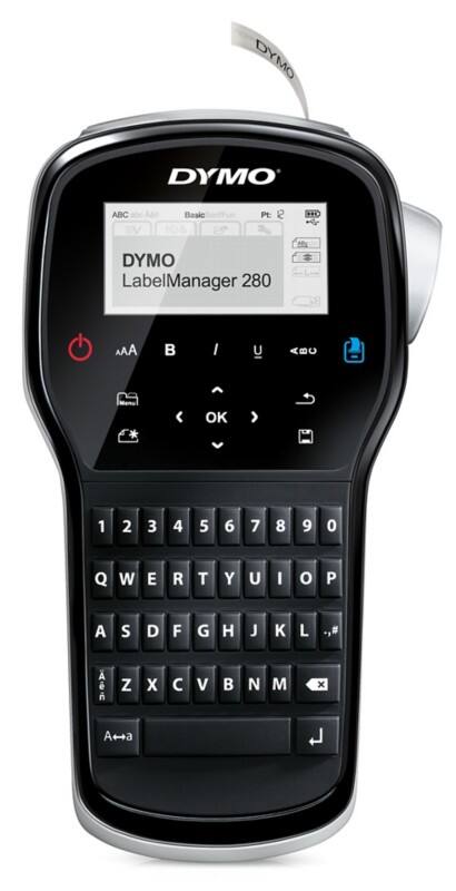 DYMO LabelManager 280 Label Maker Thermal QWERTY Black