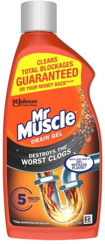 Mr Muscle Max Gel Pipe Unblocker 500ml