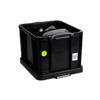 Really Useful Box Plastic Storage 35 Litre Black 390 x 480 x 310 mm