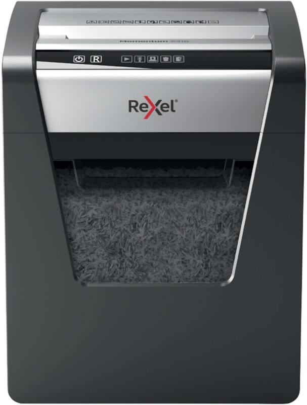 Rexel Momentum Shredder 17 Sheets Cross Cut Security Level P-4 23 L X415