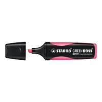 STABILO GREEN BOSS Highlighter Pink Broad Chisel 2-5 mm Refillable