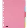 Office Depot Dividers 28403 A4+ Assorted 5 Part Perforated Card Blank