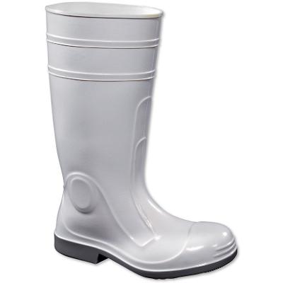 Wellington Boots PVC, Nitrile 6 White
