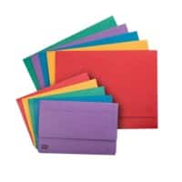 Exacompta Document Wallet Folio Pressboard 26.5 (W) x 7.5 (D) x 36.5 (H) cm Assorted Pack of 25