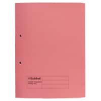 Guildhall Spiral File Pink Manila 315 gsm Pack of 50