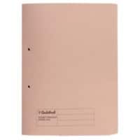 Guildhall Spiral File Foolscap Buff Manila 315 gsm Pack of 50