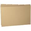 Guildhall Tabbed Folders Foolscap Buff Manila 34.5 x 24 cm Pack of 100