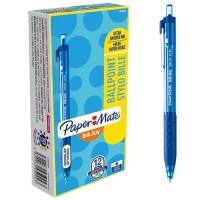 PaperMate InkJoy 300 RT Ballpoint Pen Medium 0.8 mm Blue Pack of 12