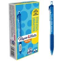 PaperMate InkJoy 300 RT Ballpoint Pen Medium 0.8 mm Blue Pack of 12