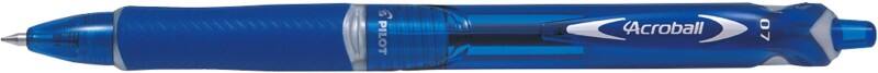 Pilot Acroball Fine Ballpoint Pen Blue 0.3 mm Refillable Pack of 10