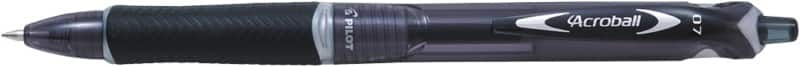 Pilot Acroball Fine Ballpoint Pen Black Fine 0.3 mm Refillable Pack of 10