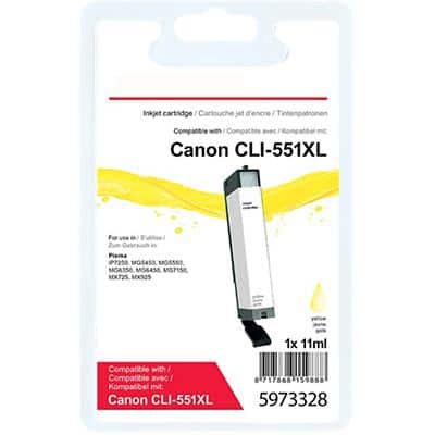 Viking CLI-551Y XL Compatible Canon Ink Cartridge Yellow