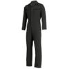 unisex Zip front boilersuit Size: 104 Black