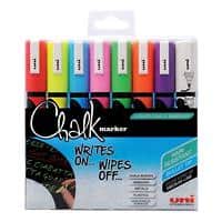 uni-ball Chalk Marker PWE-5M Assorted Pack of 8