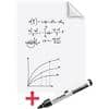 Legamaster Electrostatic Magic Chart Whiteboard Foils Perforated A1 588g 25 Sheets