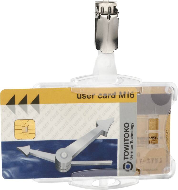 DURABLE Name Badge with Clip 821819 216 x 156 mm Pack of 25