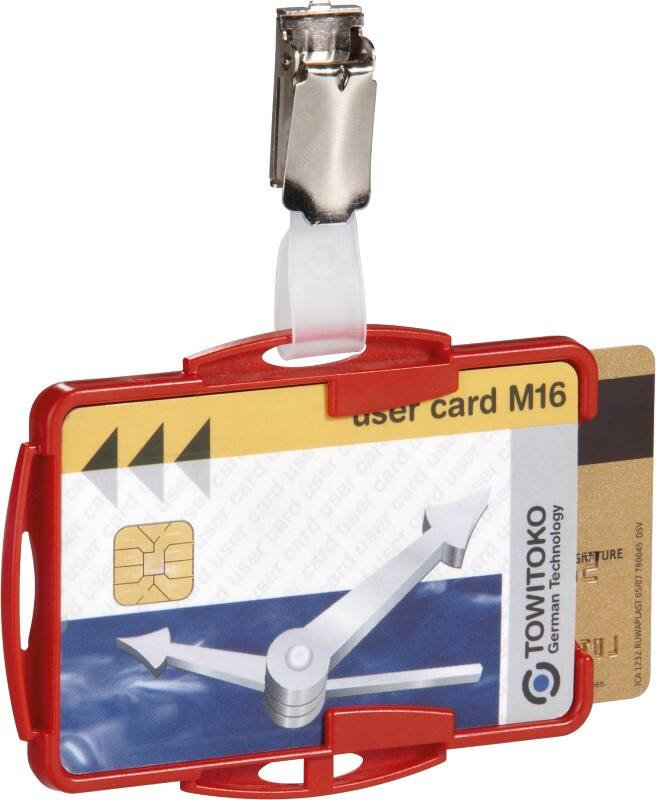 DURABLE Name Badge with Clip 821803 216 x 156 mm Pack of 25