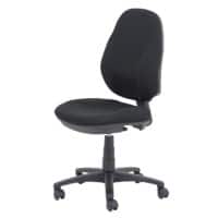 Realspace Jura Office Chair Basic Tilt Fabric Optional Armrest Height-adjustable Seat Black 110 kg 635 x 495 x 1,060 mm