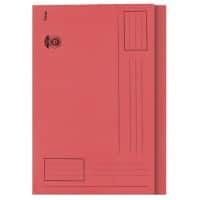 Viking Square Cut Folder A4 Red Manila 180 gsm Pack of 100