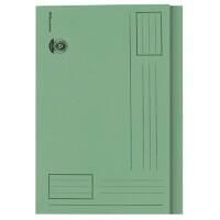 Office Depot Square Cut Folder A4 Green Manila 180 gsm Pack of 100