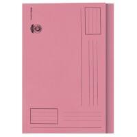 Office Depot Square Cut Folder A4 Pink 180gsm Manila Pack of 100