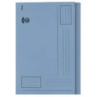 Viking Square Cut Folder A4 Blue Manila 180 gsm Pack of 100