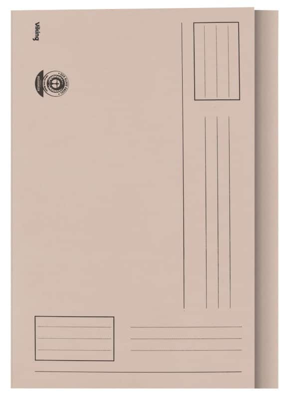 Viking Square Cut Folder A4 Buff Manila 180 gsm Pack of 100