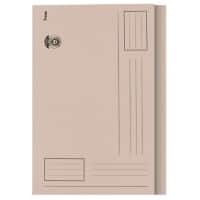Viking Square Cut Folder Foolscap Buff Manila 285 gsm Pack of 100