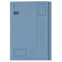 Office Depot Square Cut Folder Blue Manila 285 gsm Pack of 100