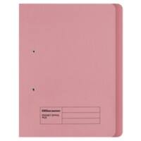 Office Depot Spiral File Folio Pink Manila 285 g/m² 250 Sheets 2 Holes 50 Pieces