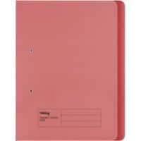 Office Depot Spiral File Folio Red Manila 285 g/m² 250 Sheets 2 Holes 50 Pieces