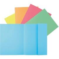 Exacompta File Folder 1 Flap A4 Assorted Cardboard Pack of 50