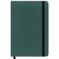 Foray Notebook Classic A5 Ruled Casebound PP (Polypropylene) Hardback Teal 160 Pages 80 Sheets