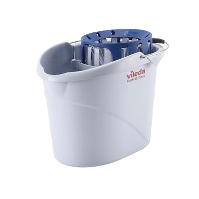 Vileda Mop Bucket with Wringer Plastic Blue 10L