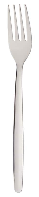 Genware Dessert Fork Stainless Steel Silver Pack of 12