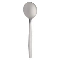 Genware Soup Spoon Stainless Steel Silver Pack of 12