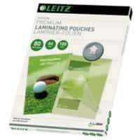 Leitz iLAM Premium Laminating Pouches A4 Glossy 80 microns (2 x 80) Transparent Pack of 100