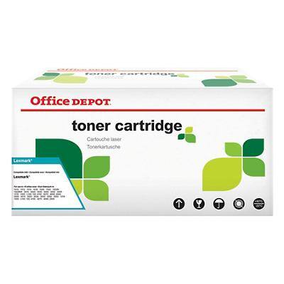 Compatible Office Depot Lexmark E250A21E Toner Cartridge Black