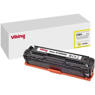 Compatible Viking HP 128A Toner Cartridge CE322A Yellow