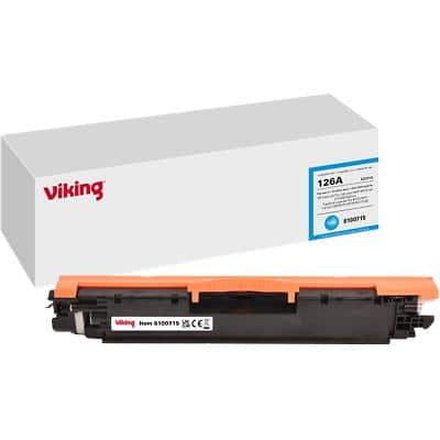 Viking 126A Compatible HP Toner Cartridge CE311A Cyan