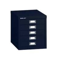 Bisley Steel Desktop Drawer 5 Drawers Not Lockable 279 x 380 x 325 mm Black